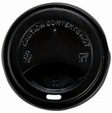 black sipper lid