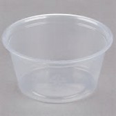 clear portion cups